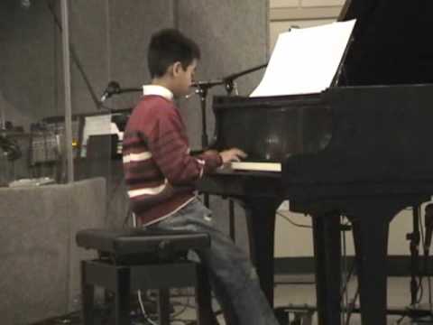 Zachary Garcia's 2010 Piano Recital