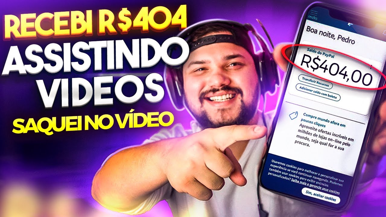 [PAGOU EM 4 MINUTOS] Ganhe dinheiro ASSISTINDO VÍDEOS agora com esse APP