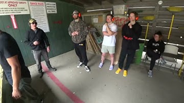 Myth destroys everyone at gun range challenge [RECORD RUN] - SH*T CAMP