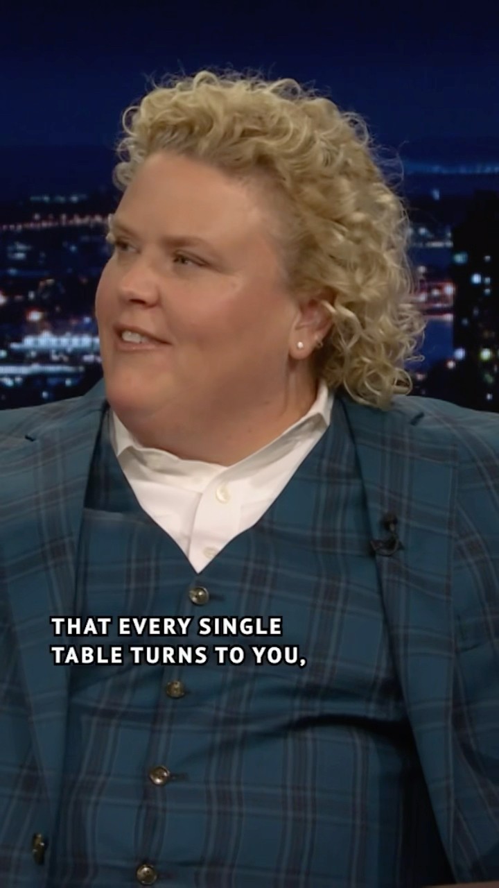#FortuneFeimster explains her concept of “table envy” while going out to dinner with friends ?