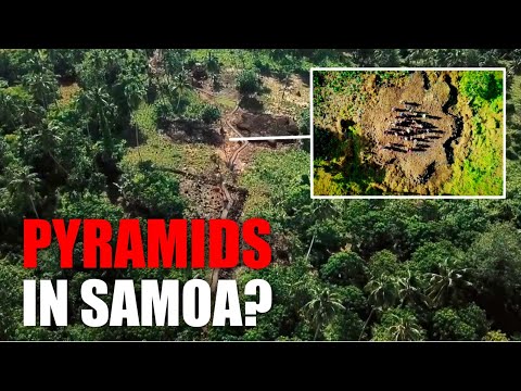 Ancient Pyramid & 80 Star Mounds Revealed in Samoa with LIDAR Technology