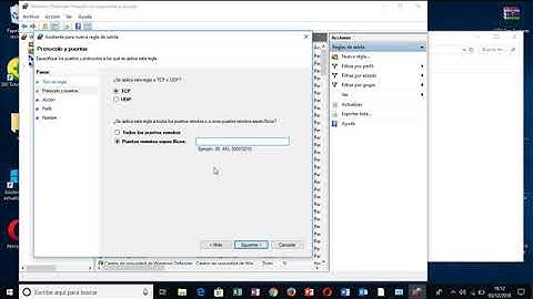 bloquear puerto http mediante firewall de windows