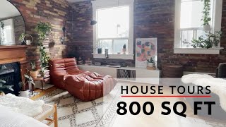 House Tours: This $1900 Studio In Toronto Has Stunning Exposed Brick and Clever Storage Solutions