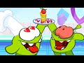Om Nom Stories ⭐ ファーストフードの日 Fast Food Day 🍔 🍟 All episodes in a row ⭐ Super Toons TV アニメ