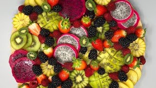 كيفية تقديم الفواكه بطريقة انيقة? présentation des fruits