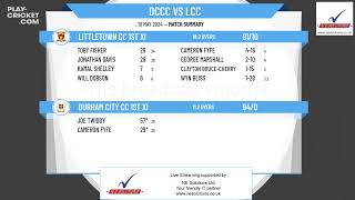 Durham City CC 1st XI v Littletown CC 1st XI