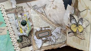 Grungy Junk Journal Pocket Process : Junk Journaling for Beginners