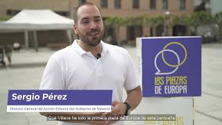 Las Plazas de Europa en Villava (Navarra)