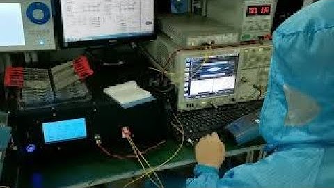 Optical transceiver Eye diagram Testing