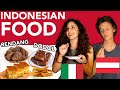 FOREIGNERS TRY INDONESIAN FOOD AND SNACKS! (English + Indonesian Subtitle)