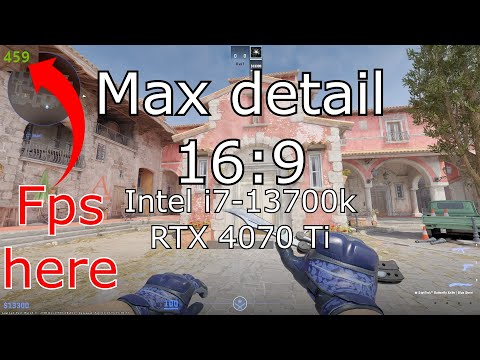 CS2 Inferno FPS | i7-13700k RTX 4070 Ti