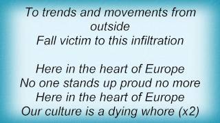 L&#39;ame Immortelle - In The Heart Of Europe Lyrics