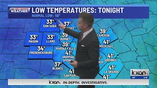 Patchy freeze in parts of Central Texas Thursday morning | KXAN Forecast (Oct. 29)