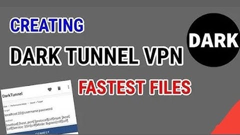 Dark Tunnel Config File Create | 30 Days Streaming Pack Bypass | Free Internet | Tech Tips GO
