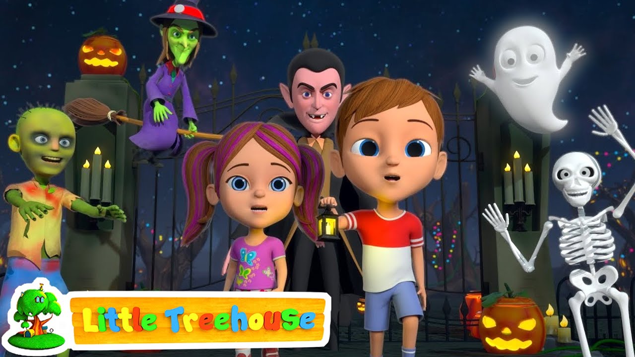 Its Halloween Night  Fun Halloween Kids Cartoon  Kindergarten Nursery Rhymes by Little Treehouse