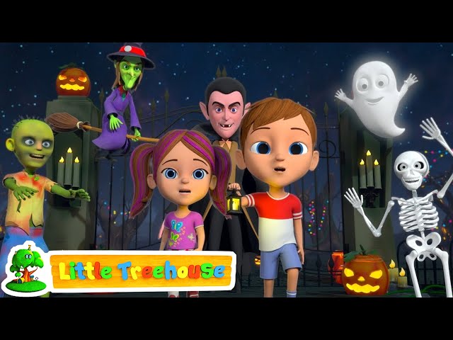 Its Halloween Night | Fun Halloween Kids Cartoon | Kindergarten Nursery Rhymes by Little Treehouse class=