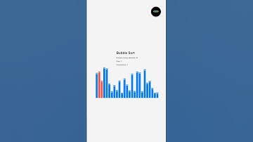 Bubble Sort Visualization #bubble #sort #algorithm #dsa #daa #complexity #fyp #fypシ゚viral