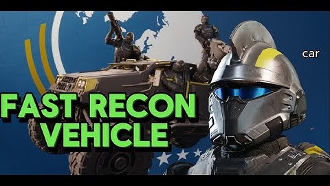 Helldivers 2: Fast Recon Vehicle Showcase