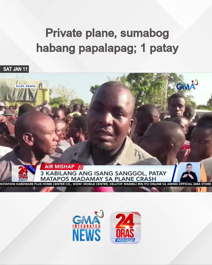 Private plane, sumabog habang papalapag; 1 patay | 24 Oras Weekend