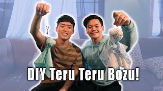 How to Make a Teru Teru Bozu (Shine Shine Monk) | DIY Arts and Craft!