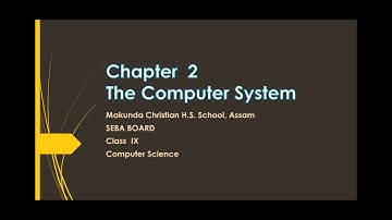 SEBA | Computer Science | Class - IX |  Chapter - 2 | Last Video Lecture