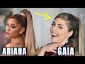 💞PROVO il LOOK di ARIANA GRANDE 💣+ migliori ACCONCIATURE 2021 | E' andata male #capelli #hairstyle