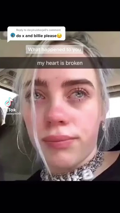 Billie eilish la femme de xxxtentacion qui est mort que il repose en paix 🙏