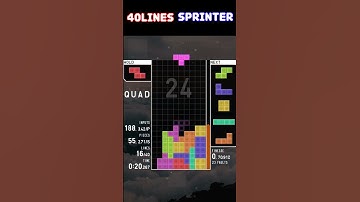 [TETR.IO] SS rank. Just a game of Tetris. 40Lines Sprinter. #282