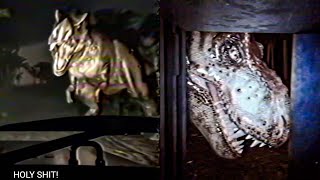 Jurassic park found footage is horrifying (Jurassic park Analog Horror)