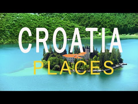 12 Best places to visit in Croatia - 4K - travel video / Vlog.