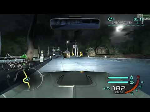 NFS Carbon Checkpoint Silver NOS No Speedbreaker 120fps In 2 10 58