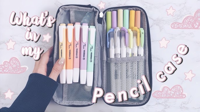 What's in my pencil case  unboxing + organizing my new pencil case for  back to school 2022 