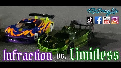 Arrma Infraction vs. GT Limitless #rc #rccar #rcdraglife