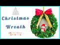 Christmas wreath/ DIY/ easy to make Christmas wreath