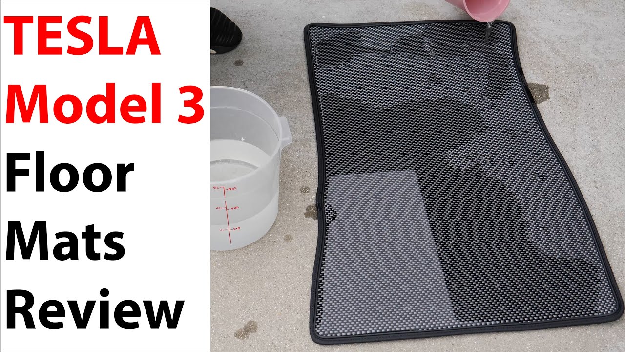 Tesla Model 3 Floor Mats Review Made In Usa Youtube