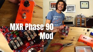 Modifying My MXR Phase 90 (R28 Mod)