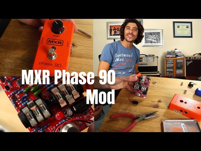 Modifying My MXR Phase 90 (R28 Mod) - YouTube