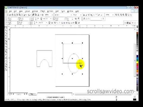 Video: How To Cut A Shape In Corel