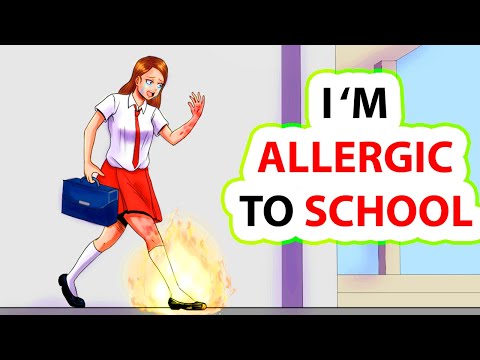 I Am Allergic To School,Share My Story Animated