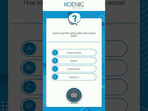 Learn PostgreSQL Database Developer online | Koenig Solutions