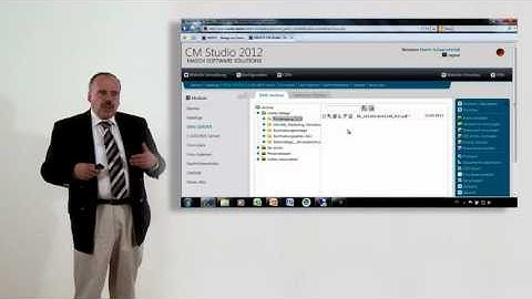 Einführung in die Bedienung von CM Studio .DMS-SERVER