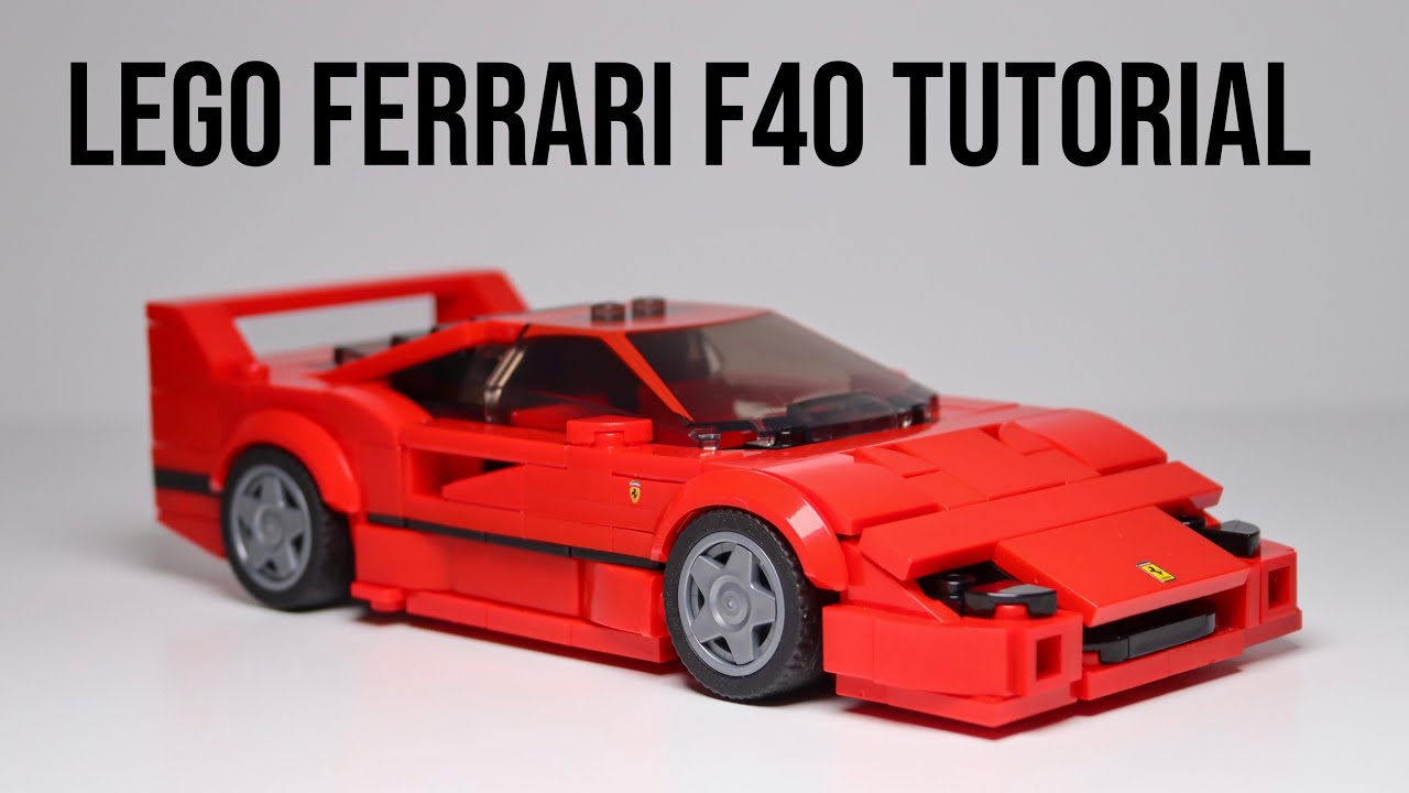 LEGO MOC Lego Technic Ferrari F40 LM by sr.technic