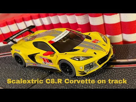 Scalextric: les photos de la Corvette C8R GT3 - slot cars passion