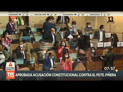 Cámara aprueba Acusación Constitucional contra Presidente Piñera