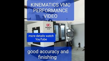 Kinematics Vmc 1060|performance video