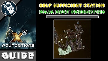 X4 Foundations Station Building Guide Maja Dust Production (Building x4 Guide)