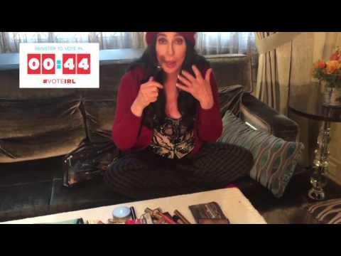 Register to Vote in 1:34 With the One and Only Cher