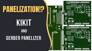 #19 How to Panelize using Kikit & Gerber Panelizer | Multiboard | #pcbcupid