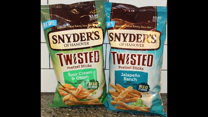 Snyders of Hanover Twisted Pretzel Sticks: Sour Cr...