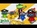 Treasure Hunt | Gecko&#39;s Garage | Moonbug Kids - Play and Learn